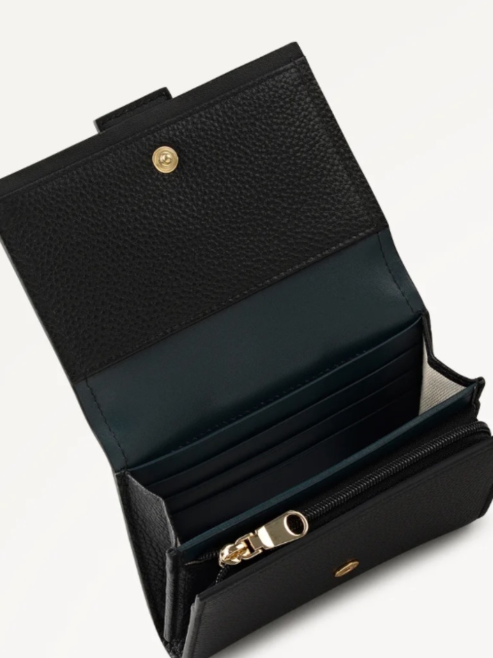 🎀 Look for Less Leather Wallet Pebble and Smooth Leather